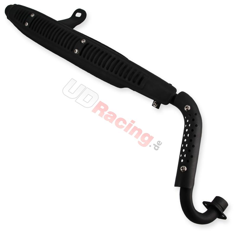 Auspuff f�r Dax 125 ccm - Schwarz, Teile Dax Skymax