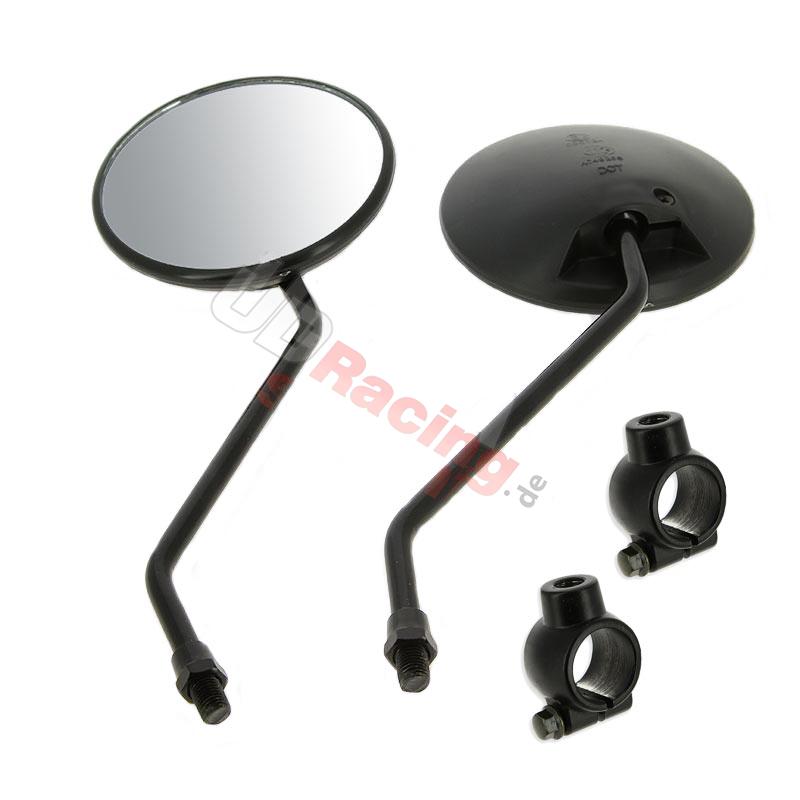 R�ckspiegel Satz schwarz + Unterst�tzung f�r Citycoco (Black edition �10), Citycoco Ersatzteile