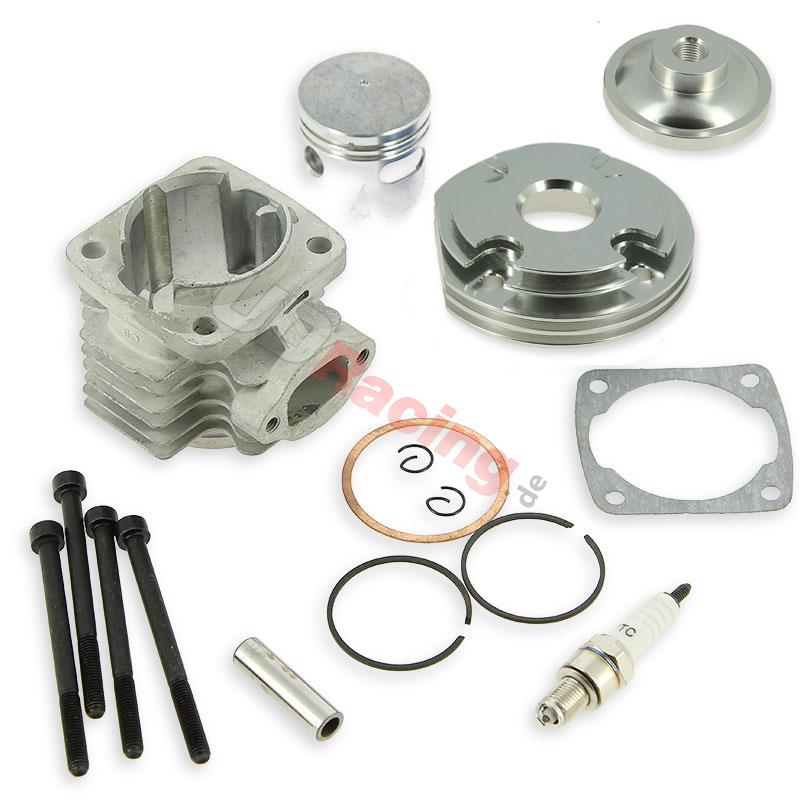 Kit 53 ccm 4 Schleusen, Achse 10 mm (Typ B alu), Pocket Cross Teile Kit 53 ccm 4 Schleusen, Achse 10 mm (Typ B alu), Pocket Cross Teile
