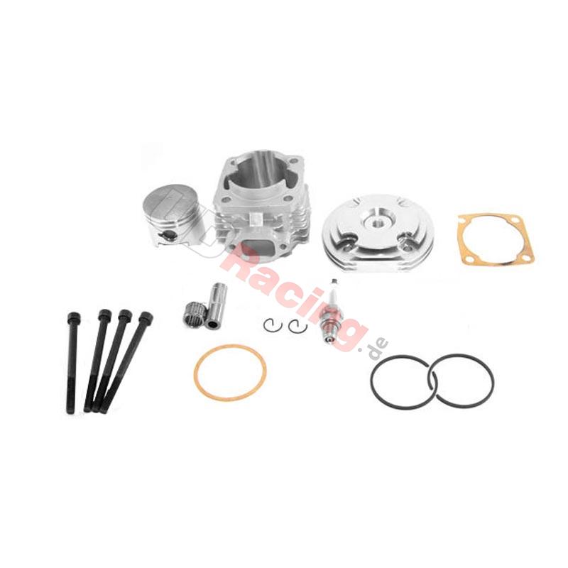 Kit 53ccm 4 Schleusen, Achse 12mm (Typ B Alu), Pocket Cross Teile