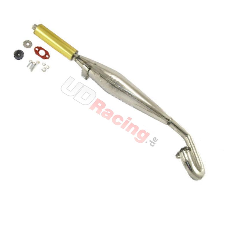 Auspuff Tuning Edelstahl, gold, für pocket quad (Typ 1), Pocket quad Teile Auspuff Tuning Edelstahl, gold, für pocket quad (Typ 1), Pocket quad Teile