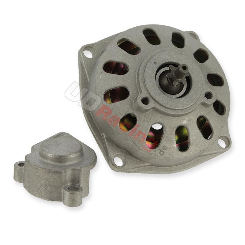 Kupplungsglocke + Gehäuse + 6 Z Ritzel (kleine Kettenteilung), Ersatzteile Pocket bike Kupplungsglocke + Gehäuse + 6 Z Ritzel (kleine Kettenteilung), Ersatzteile Pocket bike