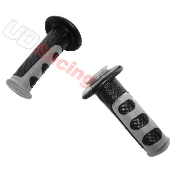 Griffe rutschfest (schwarz/grau), Ersatz Shineray 250 STIXE ST9E Griffe rutschfest (schwarz/grau), Ersatz Shineray 250 STIXE ST9E