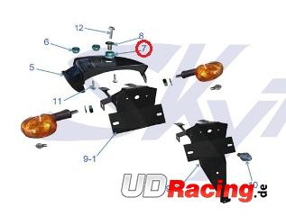 Silentblock f�r hintere R�cklicht-Halterung Skyteam PBR, Teile PBR Skyteam ZB Honda