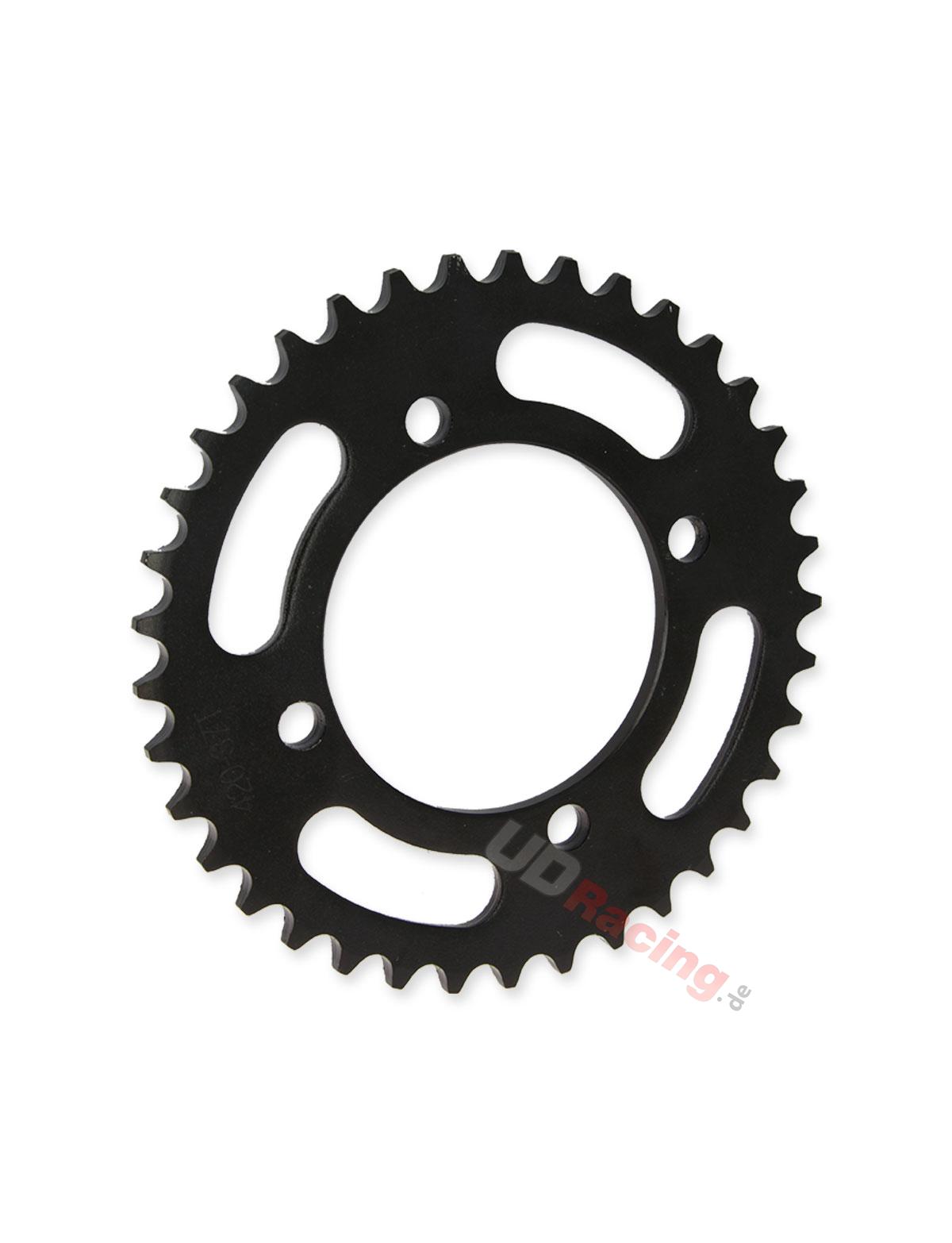 Kettenkranz, verstärkt, 37 Z für dirt bike (Typ 3 : 420), Ersatzteile Dirt bike Kettenkranz, verstärkt, 37 Z für dirt bike (Typ 3 : 420), Ersatzteile Dirt bike