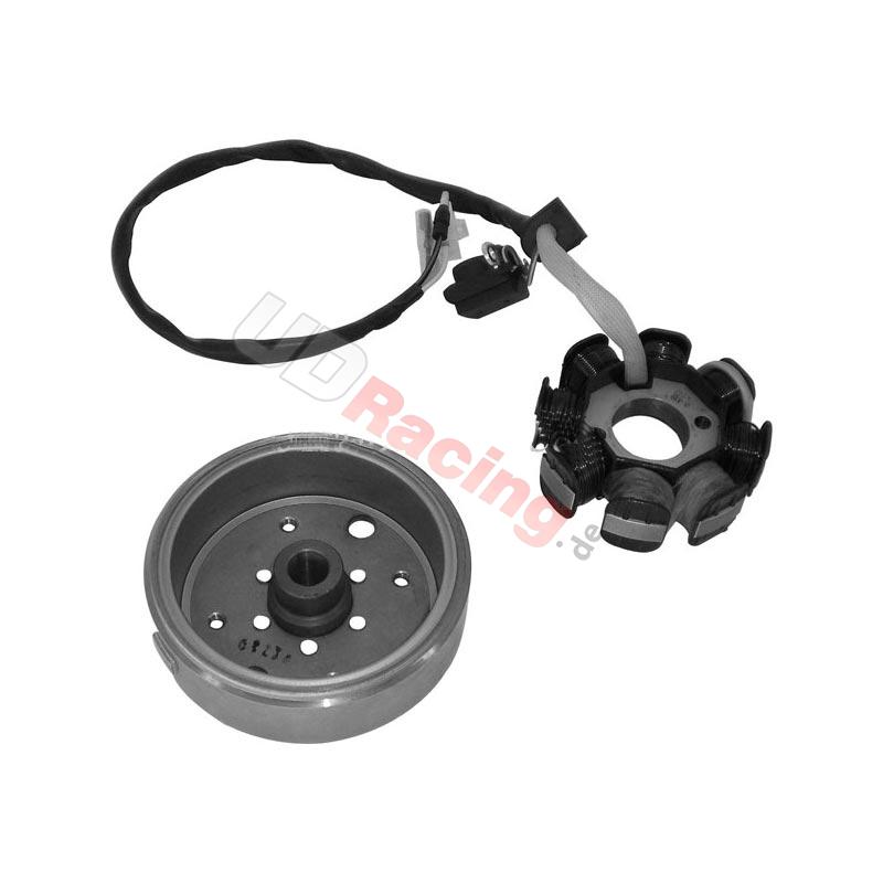 Stator + Magnetz�nder Scooter Baotian BT49QT-7, Ersatzteile Baotian BT49QT-7