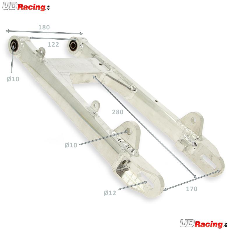Schwingarm Aluminium für Monkey Lemans, Teile Skymini Monkey Gorilla Schwingarm Aluminium für Monkey Lemans, Teile Skymini Monkey Gorilla