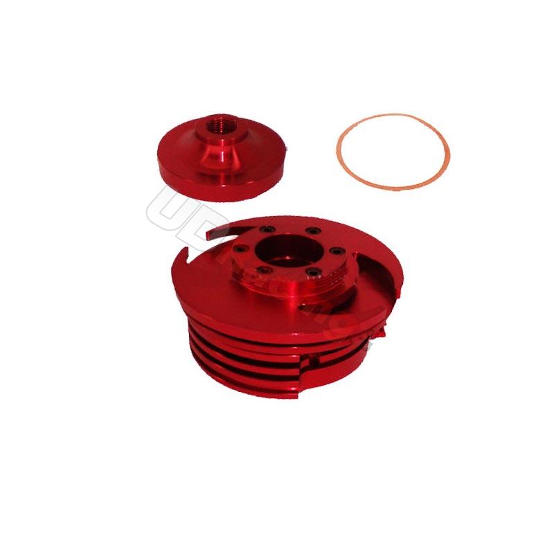 Zylinderkopf Racing, rot (Typ C), Ersatzteile Pocket bike