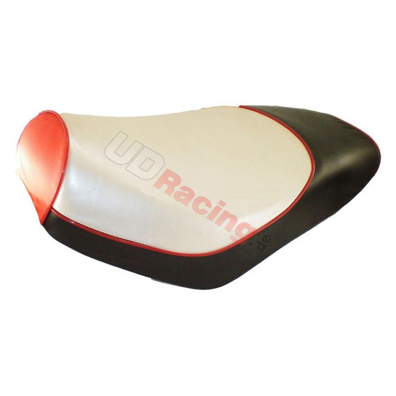 Sitzbank schwarz/rot f�r Jonway Skooter YY50QT-28B, Teile Motorroller Jonway