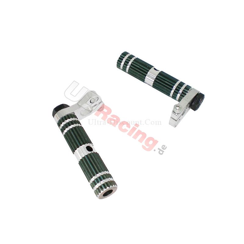 Fußrasten schwartz/alu TAF2, Teile Pocket Blata MT4 Fußrasten schwartz/alu TAF2, Teile Pocket Blata MT4