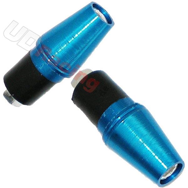Lenkstangenende Tuning blau (Typ 5), Ersatzteile Baotian BT49QT-7 Lenkstangenende Tuning blau (Typ 5), Ersatzteile Baotian BT49QT-7