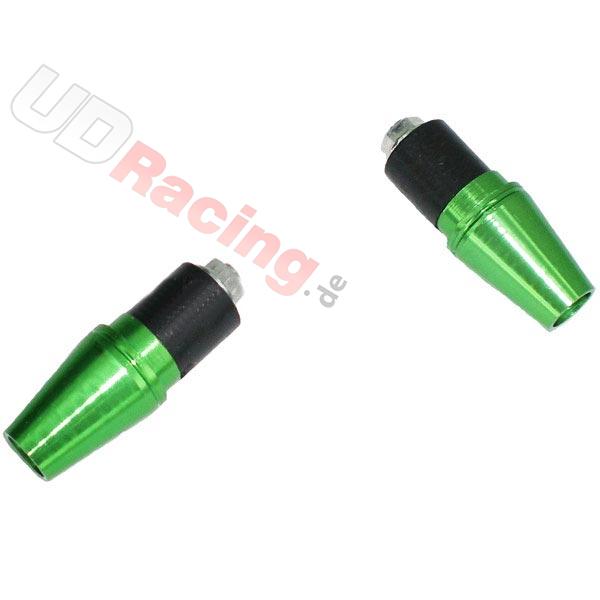 Lenkstangenende Tuning grün (Typ 5), Ersatzteile Baotian BT49QT-7 Lenkstangenende Tuning grün (Typ 5), Ersatzteile Baotian BT49QT-7