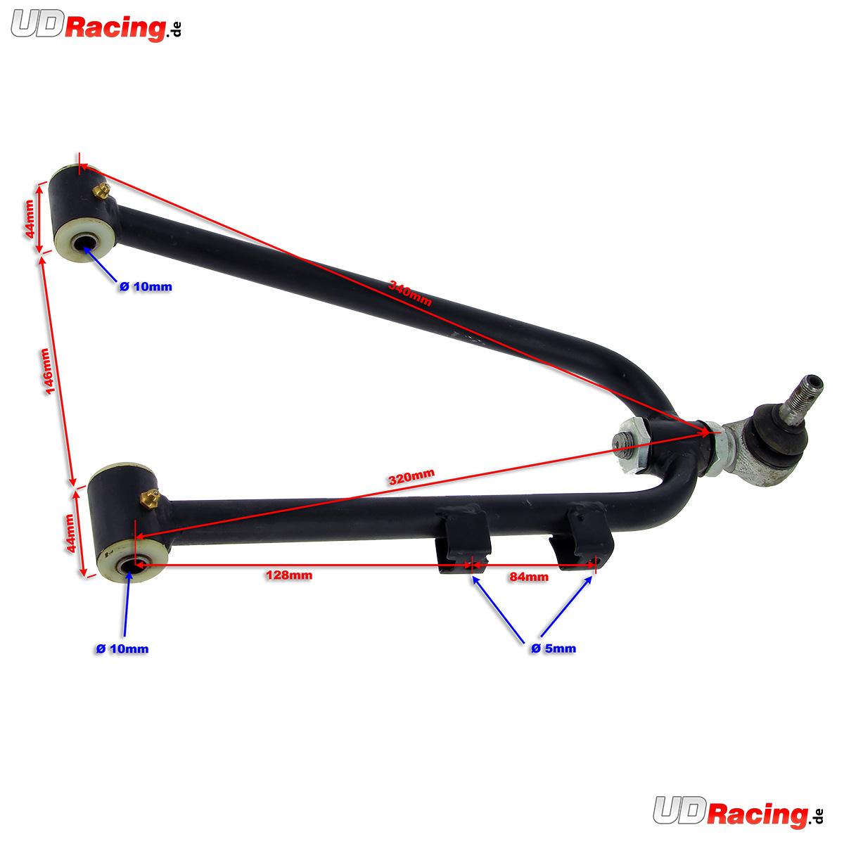 Querlenker rechts oben f�r Quad 250 Shineray 250ST-5, Ersatzteile Shineray 250 ST-5