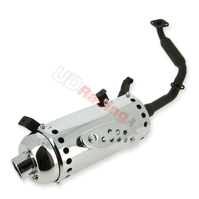 Auspuff für chinesische Motorroller 125 ccm (Typ 1), Chinesische Motorroller Teile Auspuff für chinesische Motorroller 125 ccm (Typ 1), Chinesische Motorroller Teile