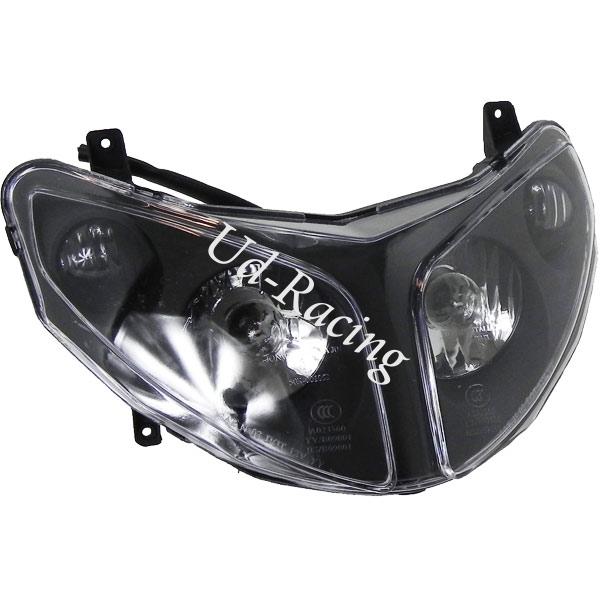 Scheinwerfer vorn für Motorroller 50ccm und 125ccm (typ 2), Chinesische Motorroller Teile Scheinwerfer vorn für Motorroller 50ccm und 125ccm (typ 2), Chinesische Motorroller Teile