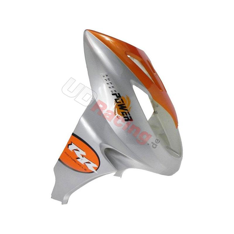 Verkleidung Motorroller vorn, orange, Chinesische Motorroller Teile Verkleidung Motorroller vorn, orange, Chinesische Motorroller Teile