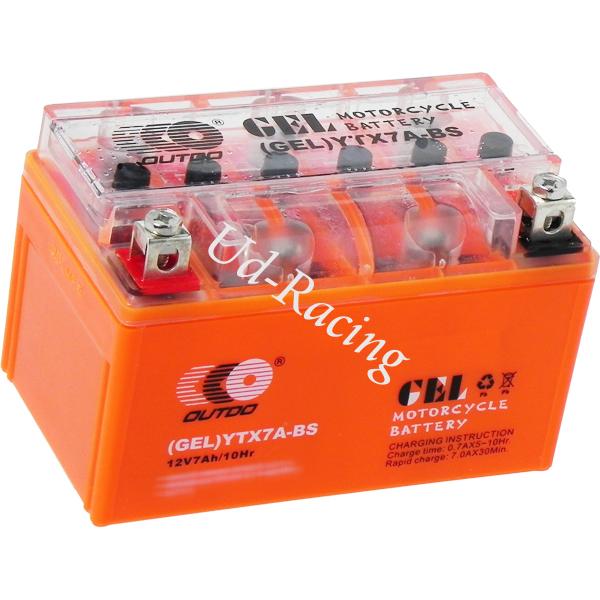 Gel-Batterie OUTDO für Skooter 50 bis 125 ccm (150x85x92.5), Chinesische Motorroller Teile Gel-Batterie OUTDO für Skooter 50 bis 125 ccm (150x85x92.5), Chinesische Motorroller Teile