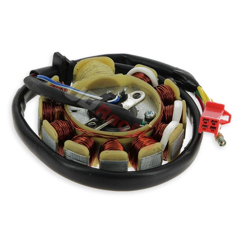 Spule Lichtmaschine für chinesischen Skooter 125 ccm (typ 2), Chinesische Motorroller Teile Spule Lichtmaschine für chinesischen Skooter 125 ccm (typ 2), Chinesische Motorroller Teile