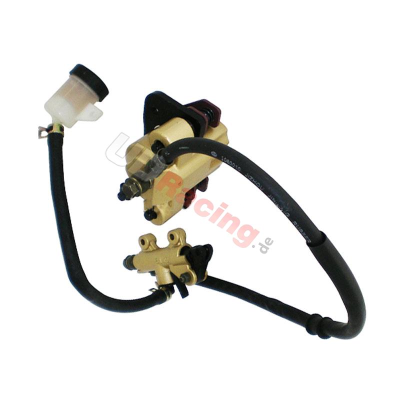 Bremse hydraulisch hinten für Dax 50 ccm bis 125 ccm, Teile Dax Skymax Bremse hydraulisch hinten für Dax 50 ccm bis 125 ccm, Teile Dax Skymax