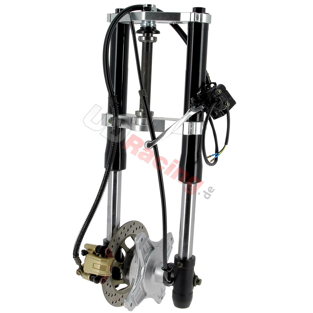 Radgabel komplett Topqualität für Dax 50 ccm-125 ccm (Schwarz), Teile Dax Skymax Radgabel komplett Topqualität für Dax 50 ccm-125 ccm (Schwarz), Teile Dax Skymax