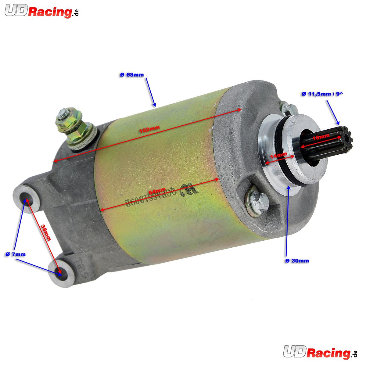 Anlasser für Quad Shineray 250ST-9C, Ersatzteile Shineray 250 ST9C Anlasser für Quad Shineray 250ST-9C, Ersatzteile Shineray 250 ST9C