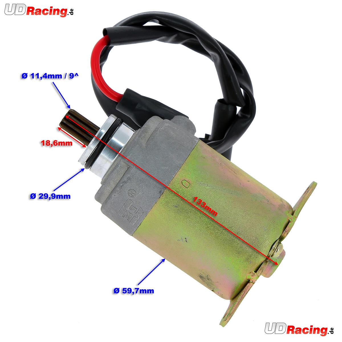 Anlasser für Motorroller aus China mit 4-Takt Motor 125 ccm, Chinesische Motorroller Teile Anlasser für Motorroller aus China mit 4-Takt Motor 125 ccm, Chinesische Motorroller Teile