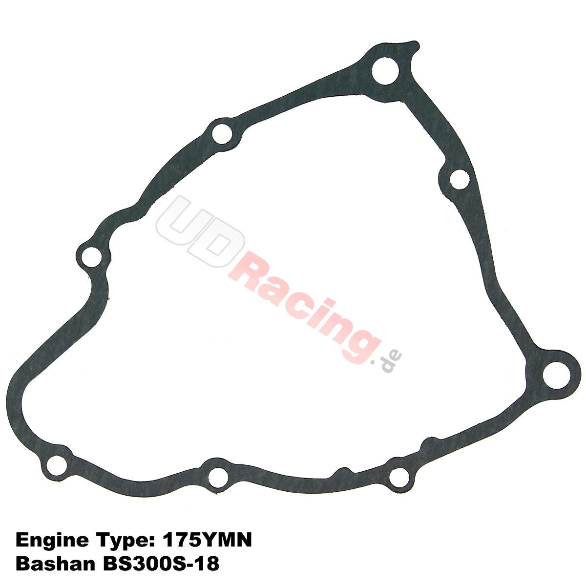 Dichtung Abdeckung links Quad Bashan 300 BS300S-18, Ersatz Quad Bashan 300cc BS300S18