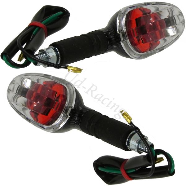 Blinker (Paar) aus Kohlenfaser für Motorroller Baotian BT49QT-11, Ersatzteile Baotian BT49QT-11 Blinker (Paar) aus Kohlenfaser für Motorroller Baotian BT49QT-11, Ersatzteile Baotian BT49QT-11