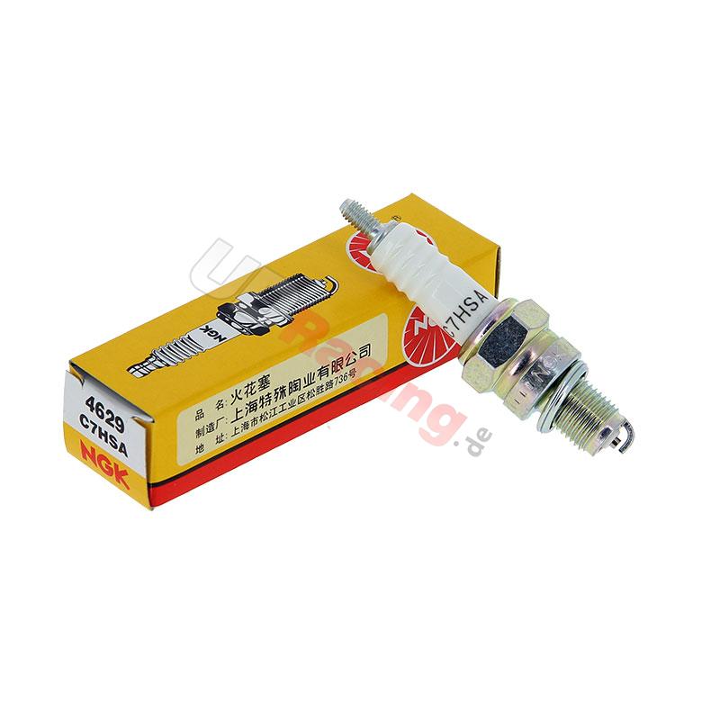 Zündkerze NGK C7HSA für Skooter Baotian BT49QT-11, Ersatzteile Baotian BT49QT-11 Zündkerze NGK C7HSA für Skooter Baotian BT49QT-11, Ersatzteile Baotian BT49QT-11