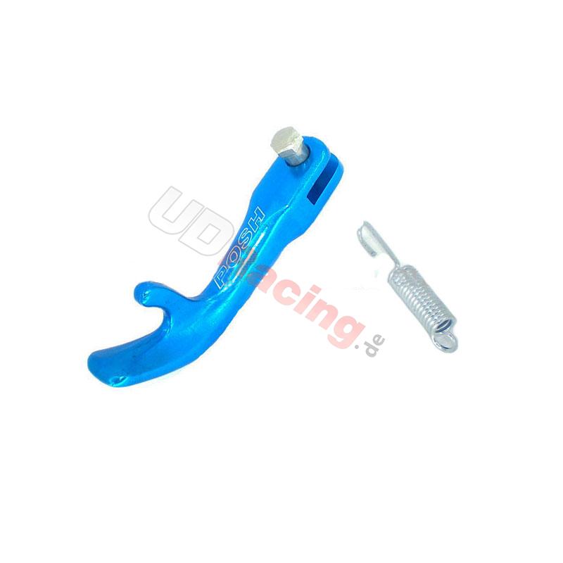 Seitenständer für Tuning Motorroller, blau, Ersatzteile Baotian BT49QT-7 Seitenständer für Tuning Motorroller, blau, Ersatzteile Baotian BT49QT-7