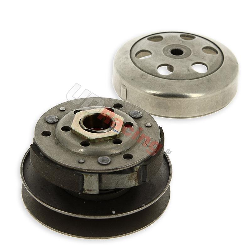 Kupplung komplett fr Motorroller Baotian BT49QT-9, Ersatzteile Baotian BT49QT-9