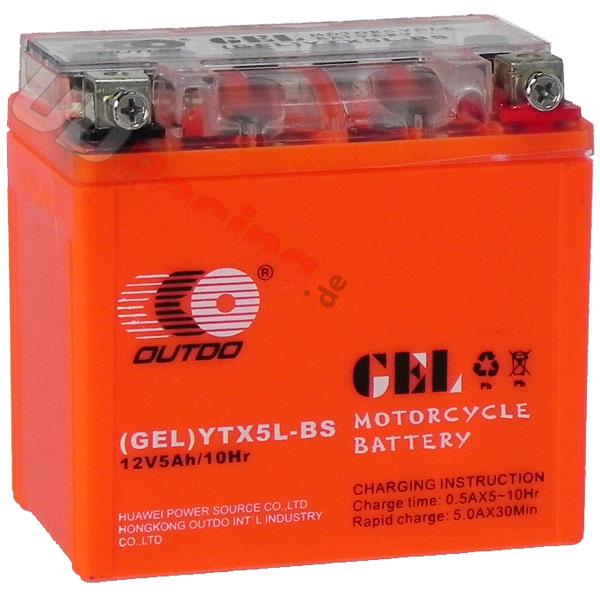 Gel-Batterie für Skooter Baotian BT49-QT-9 (113x70x110), Ersatzteile Baotian BT49QT-9 Gel-Batterie für Skooter Baotian BT49-QT-9 (113x70x110), Ersatzteile Baotian BT49QT-9