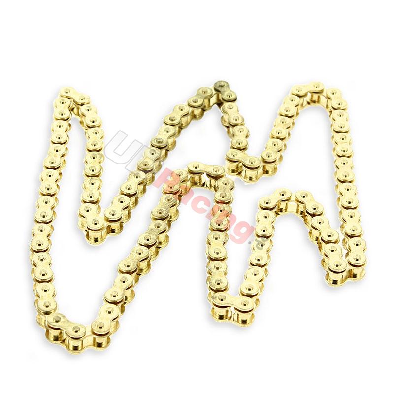 Kette, gold, 55 Glieder 420 für dirt bike, Ersatzteile Dirt bike Kette, gold, 55 Glieder 420 für dirt bike, Ersatzteile Dirt bike