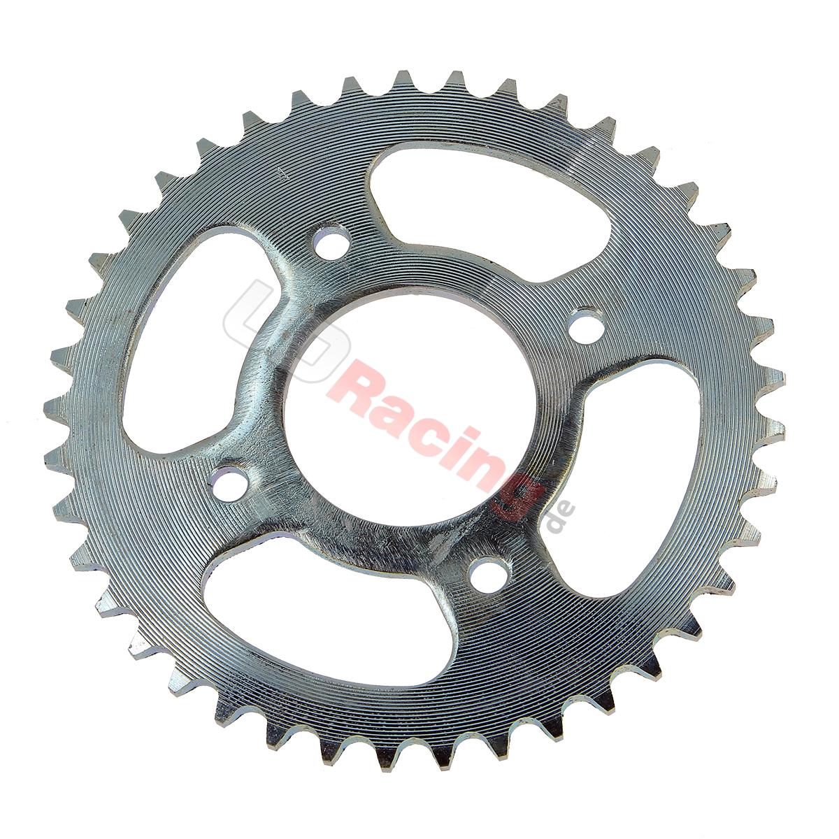 Kettenkranz, verstärkt, 41 Zähne 420 Teilung für dirt bike (Typ 1), Ersatzteile Dirt bike Kettenkranz, verstärkt, 41 Zähne 420 Teilung für dirt bike (Typ 1), Ersatzteile Dirt bike