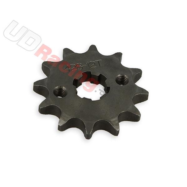 Ritzel, verstärkt, 12 Zähne für dirt bike (428 : Ø:17mm), Ersatzteile Dirt bike Ritzel, verstärkt, 12 Zähne für dirt bike (428 : Ø:17mm), Ersatzteile Dirt bike