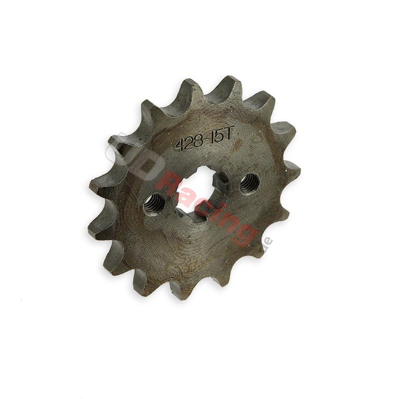 Ritzel, verstärkt, 15 Zähne für dirt bike (428 : Ø:17mm), Ersatzteile Dirt bike Ritzel, verstärkt, 15 Zähne für dirt bike (428 : Ø:17mm), Ersatzteile Dirt bike