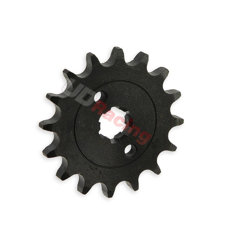 Ritzel, verstärkt, 16 Zähne für dirt bike (420 : Ø:20mm), Ersatzteile Dirt bike Ritzel, verstärkt, 16 Zähne für dirt bike (420 : Ø:20mm), Ersatzteile Dirt bike