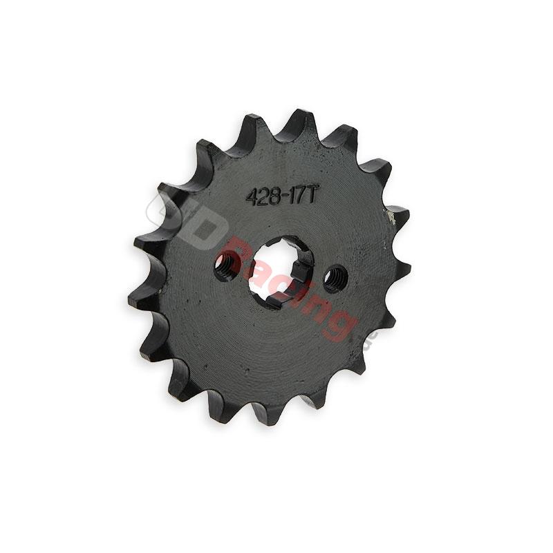 Ritzel, verstärkt, 17 Zähne für dirt bike (428 : Ø:17mm), Ersatzteile Dirt bike Ritzel, verstärkt, 17 Zähne für dirt bike (428 : Ø:17mm), Ersatzteile Dirt bike
