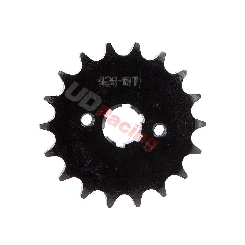 Ritzel, verstärkt, 18 Z für dirt bike (428 : Ø:20mm), Ersatzteile Dirt bike Ritzel, verstärkt, 18 Z für dirt bike (428 : Ø:20mm), Ersatzteile Dirt bike