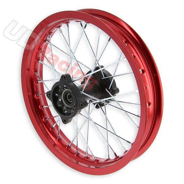 Felge hinten 14'', rot, für dirt bike AGB30 (Ø : 15mm,Typ 4), Ersatzteile Dirt bike Felge hinten 14'', rot, für dirt bike AGB30 (Ø : 15mm,Typ 4), Ersatzteile Dirt bike