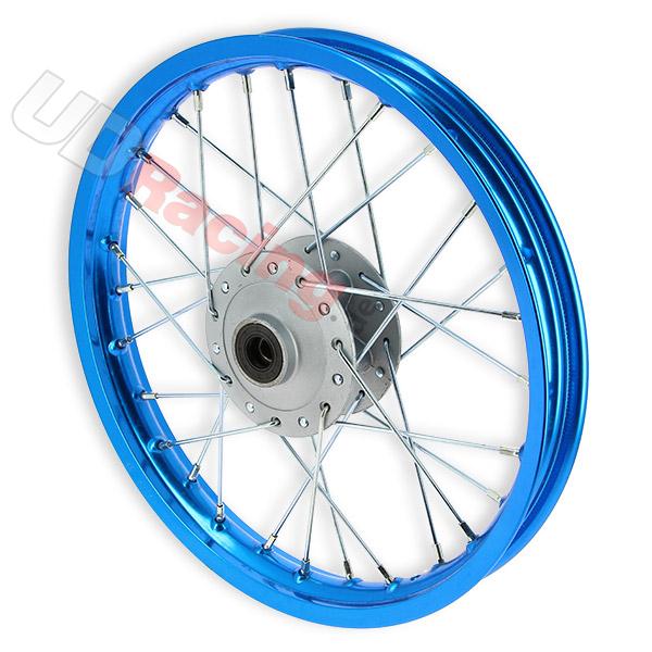 Felge vorn 14'', blau, fr dirt bike AGB27 (Typ 1), Ersatzteile Dirt bike