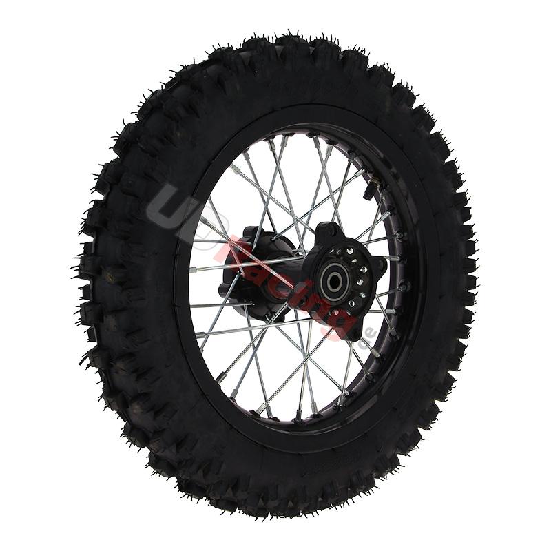 Rad hinten 12', schwarz, für dirt bike AGB29, Ersatzteile Dirt bike Rad hinten 12', schwarz, für dirt bike AGB29, Ersatzteile Dirt bike