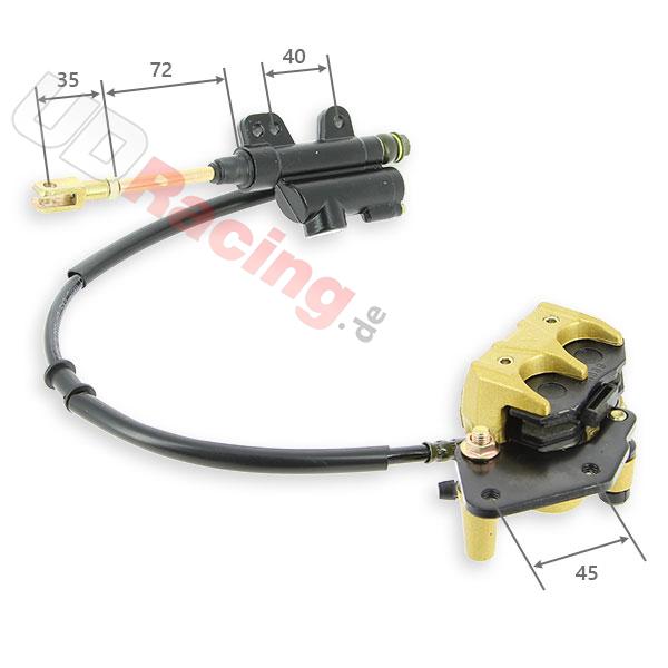 Bremse hinten für dirt bike AGB29, Ersatzteile Dirt bike Bremse hinten für dirt bike AGB29, Ersatzteile Dirt bike