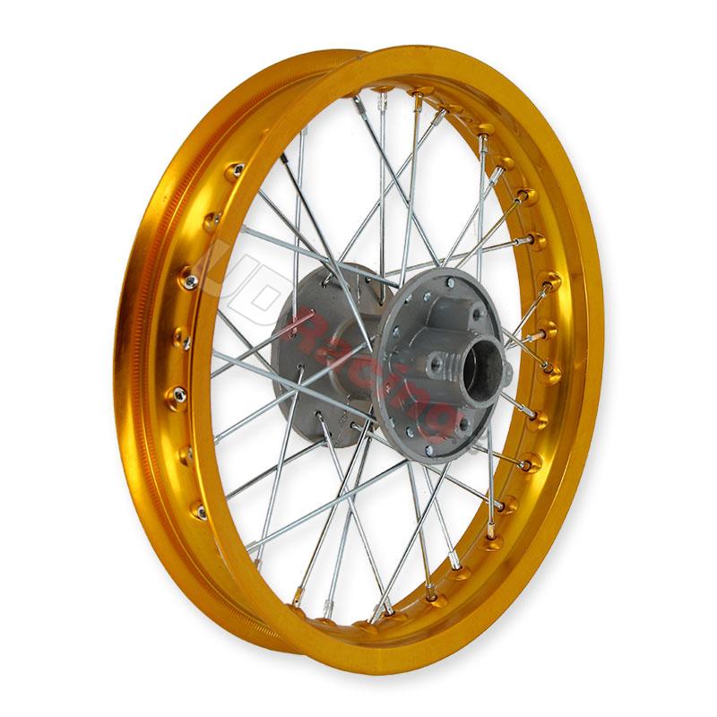 Felge hinten 14'', gold, fr dirt bike (Typ 1), Ersatzteile Dirt bike