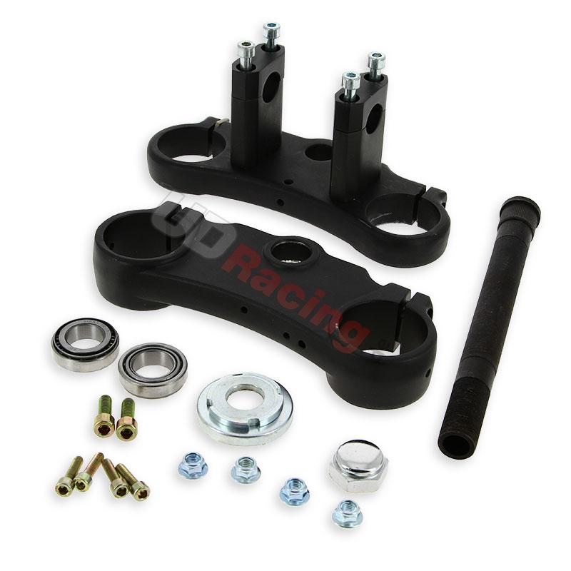 Gabelbrücke komplett 48x48x160 für dirt bike - SCHWARZ, Ersatzteile Dirt bike Gabelbrücke komplett 48x48x160 für dirt bike - SCHWARZ, Ersatzteile Dirt bike