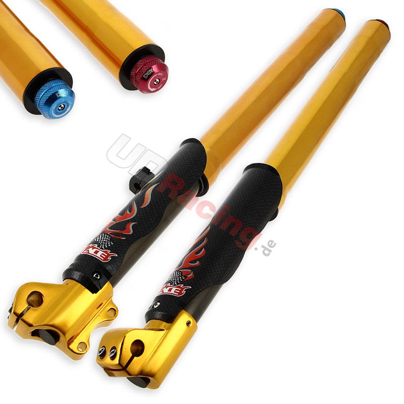 Gabelholme FASTACE 600mm, 12mm Radachsen - Gold, Ersatzteile Dirt bike Gabelholme FASTACE 600mm, 12mm Radachsen - Gold, Ersatzteile Dirt bike