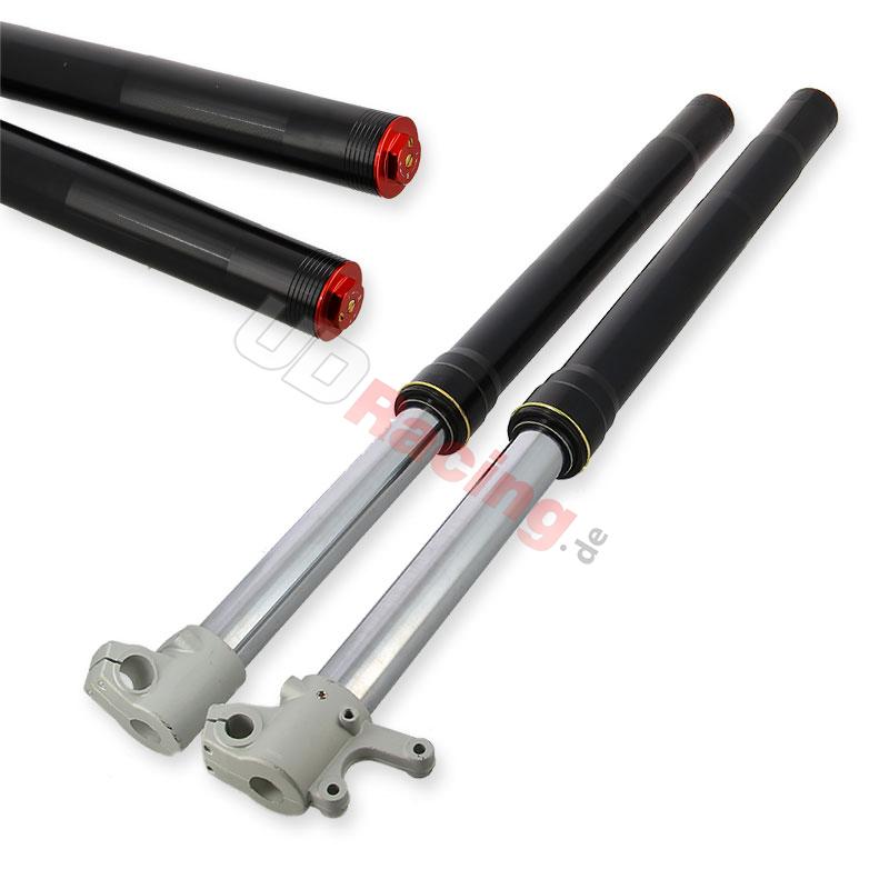 Gabelholme Qualitätsprodukt 735mm, einzige Einstellung, 12mm Radachsen - Schwarz, Ersatzteile Dirt bike Gabelholme Qualitätsprodukt 735mm, einzige Einstellung, 12mm Radachsen - Schwarz, Ersatzteile Dirt bike