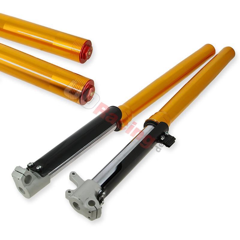 Gabelholme Qualitätsprodukt 800mm, 15mm Radachsen - Golden, Ersatzteile Dirt bike Gabelholme Qualitätsprodukt 800mm, 15mm Radachsen - Golden, Ersatzteile Dirt bike