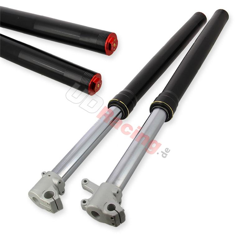 Gabelholme Qualitätsprodukt 800mm, doppelte Einstellung, 12mm Radachsen - Schwarz, Ersatzteile Dirt bike Gabelholme Qualitätsprodukt 800mm, doppelte Einstellung, 12mm Radachsen - Schwarz, Ersatzteile Dirt bike
