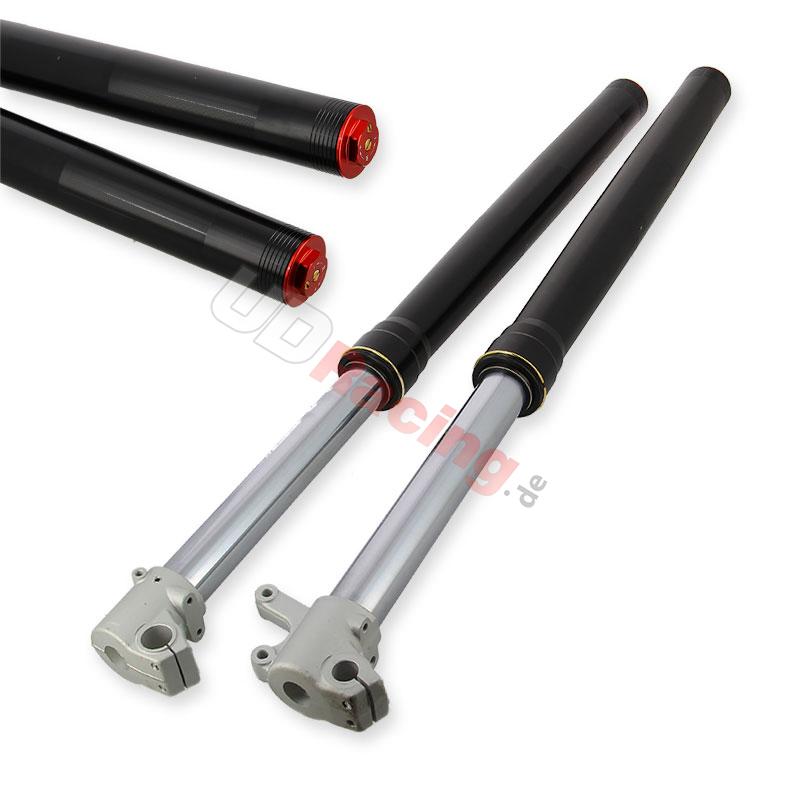 Gabelholme Qualitätsprodukt 800mm, einzige Einstellung, 12mm Radachsen - Schwarz, Ersatzteile Dirt bike Gabelholme Qualitätsprodukt 800mm, einzige Einstellung, 12mm Radachsen - Schwarz, Ersatzteile Dirt bike
